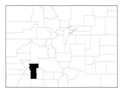 Hinsdale County in Colorado