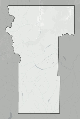 Hinsdale County CO county basemap context