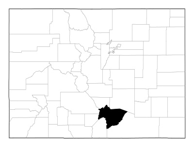 Huerfano County in Colorado