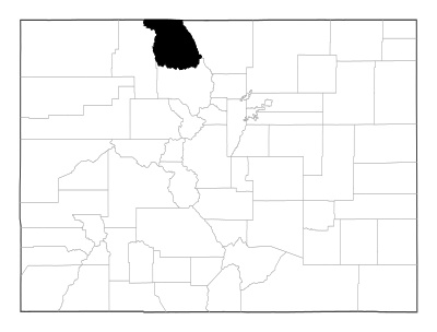 Jackson County in Colorado