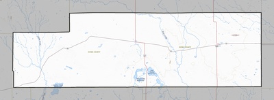 Kiowa County CO USGS topo map
