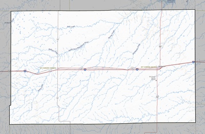 Kit Carson County CO USGS topo map