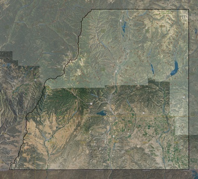 La Plata County CO USGS imagery and topo map