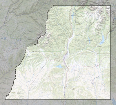 La Plata County CO USGS topo map