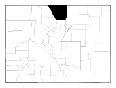 Larimer County in Colorado