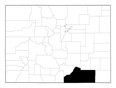Las Animas County in Colorado