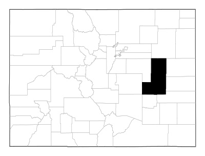 Lincoln County in Colorado