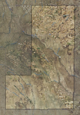 Lincoln County CO USGS imagery and topo map