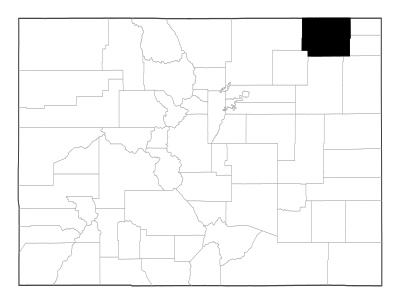 Logan County in Colorado