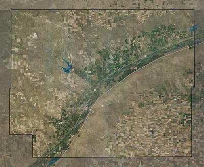 Logan County CO USGS imagery and topo map
