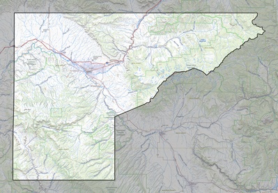 Mesa County CO USGS topo map