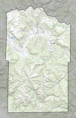 Mineral County CO USGS topo map