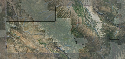 Montrose County CO USGS imagery and topo map