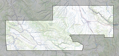 Montrose County CO USGS topo map