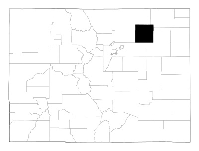 Morgan County in Colorado