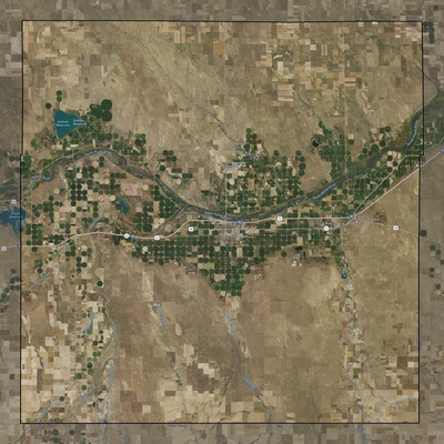 Morgan County CO USGS imagery and topo map