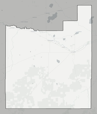 Otero County CO county basemap context