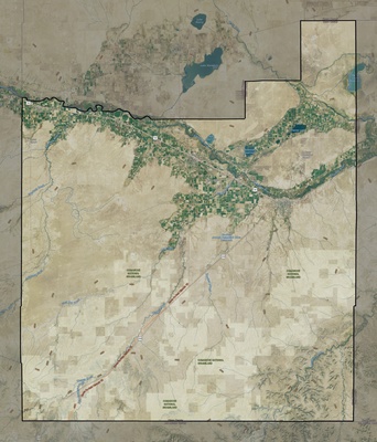 Otero County CO USGS imagery and topo map