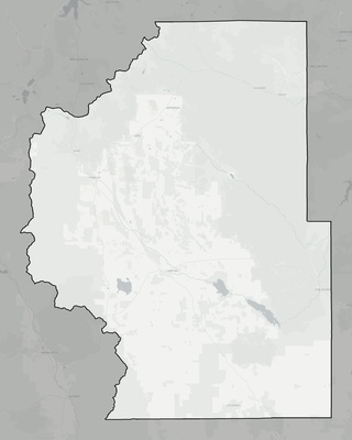 Park County CO county basemap context