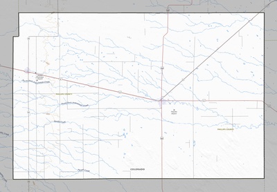 Phillips County CO USGS topo map