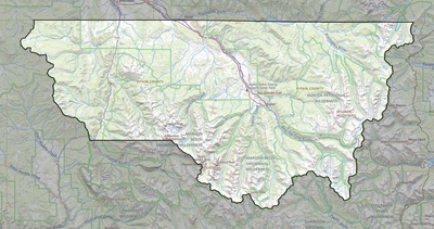 Pitkin County CO USGS topo map