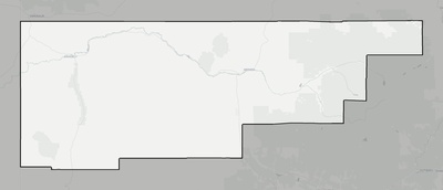 Rio Blanco County CO county basemap context
