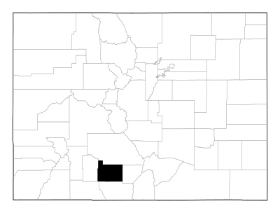 Rio Grande County in Colorado