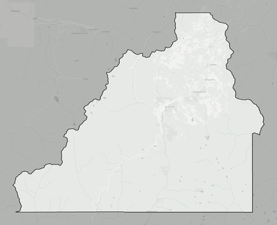 San Juan County CO county basemap context
