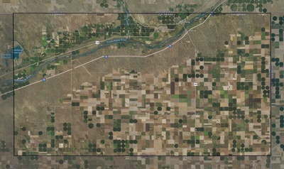 Sedgwick County CO USGS imagery and topo map