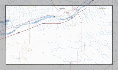 Sedgwick County CO USGS topo map