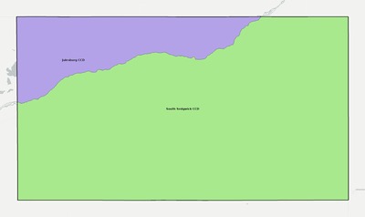 Sedgwick County CO townships and subdivisions map