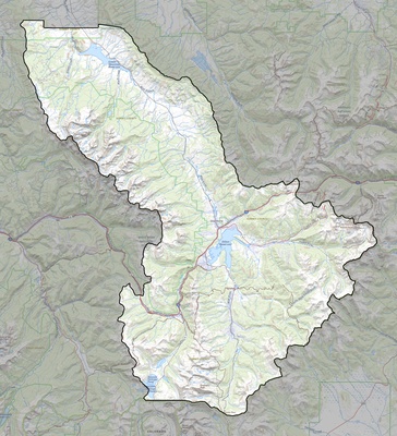 Summit County CO USGS topo map