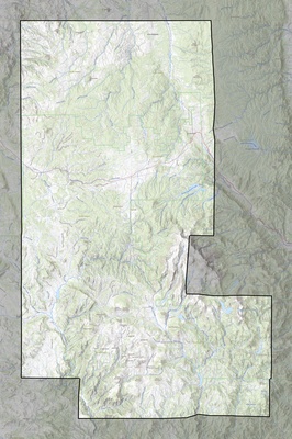 Teller County CO USGS topo map