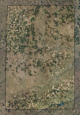 Yuma County CO USGS imagery and topo map