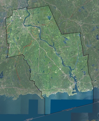 Lower Connecticut River Valley County CT USGS imagery and topo map