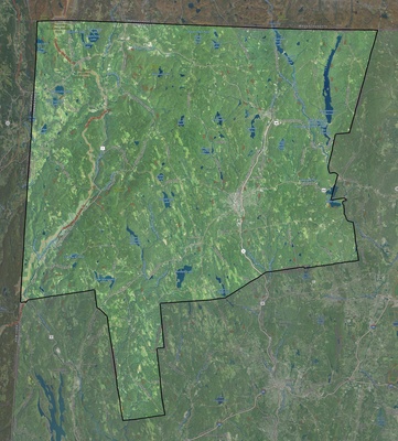 Northwest Hills County CT USGS imagery and topo map