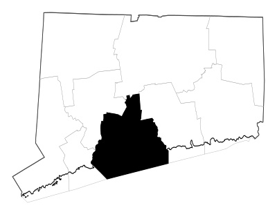 South Central Connecticut County in Connecticut