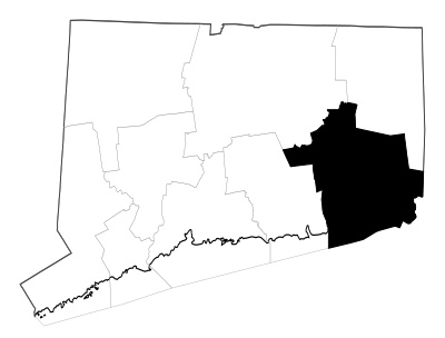 Southeastern Connecticut County in Connecticut