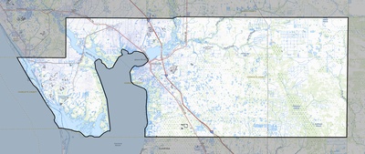 Charlotte County FL USGS topo map