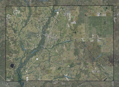 DeSoto County FL USGS imagery and topo map