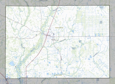 DeSoto County FL USGS topo map