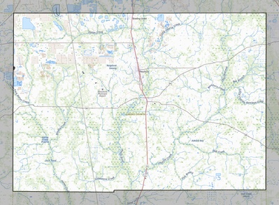 Hardee County FL USGS topo map