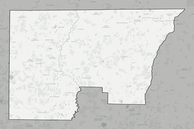 Holmes County FL county basemap context