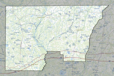 Holmes County FL USGS topo map