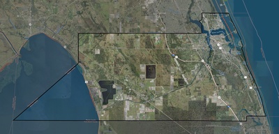 Martin County FL USGS imagery and topo map