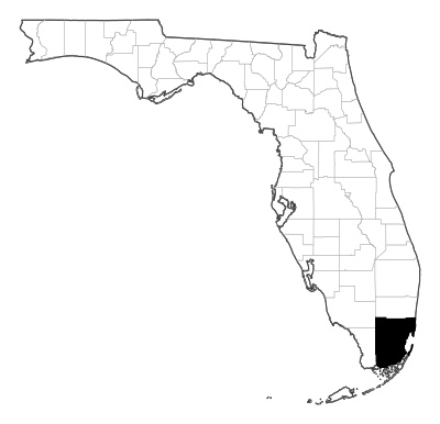 Miami-Dade County in Florida