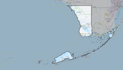 Monroe County FL USGS topo map