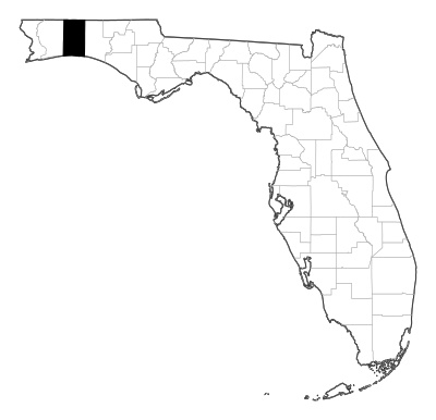 Okaloosa County in Florida