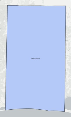 Okaloosa County FL school district boundaries map