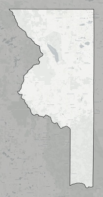 Sumter County FL county basemap context